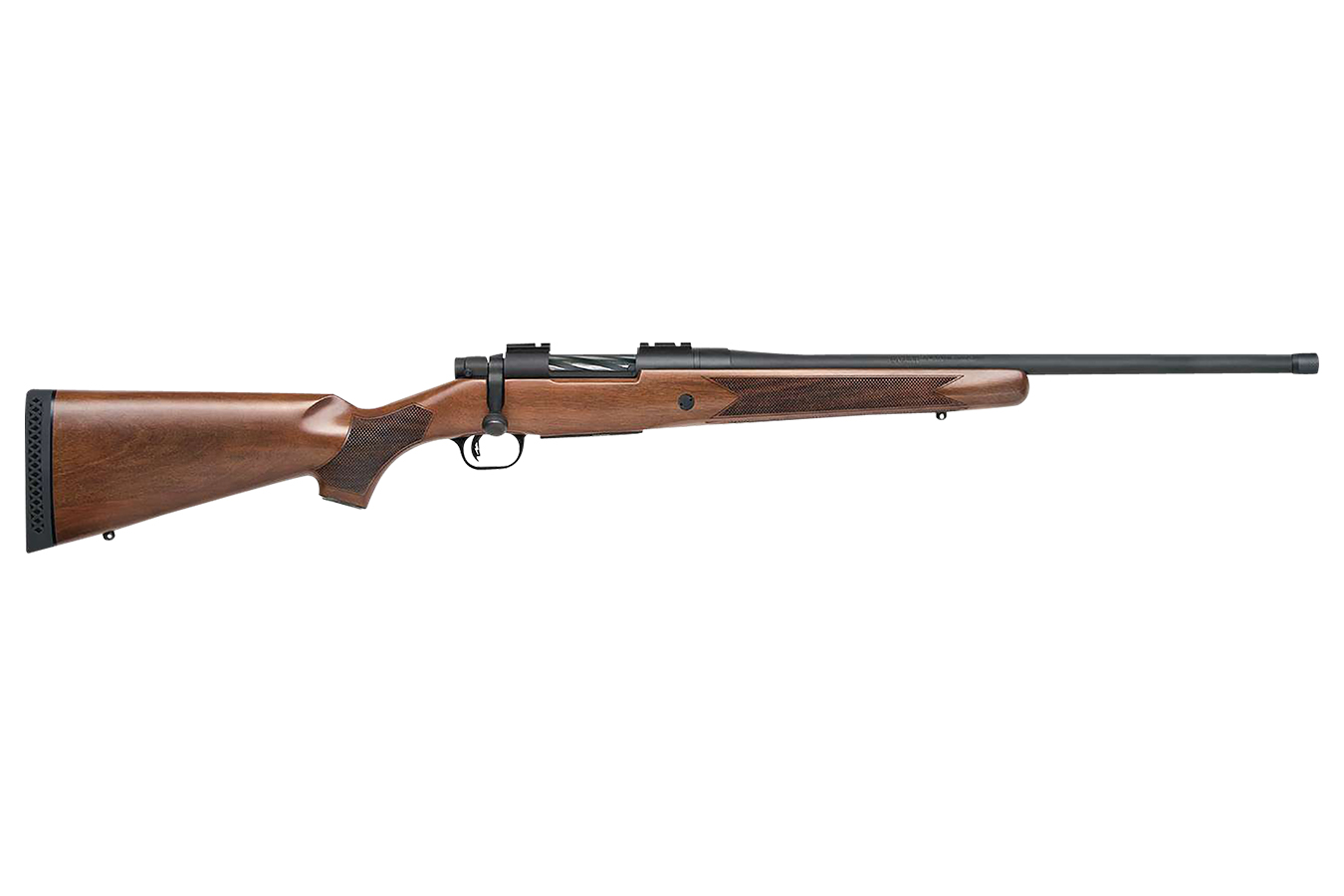 Mossberg Patriot 400 Legend Bolt-Action Rifle with Walnut Stock and Threaded Barrel