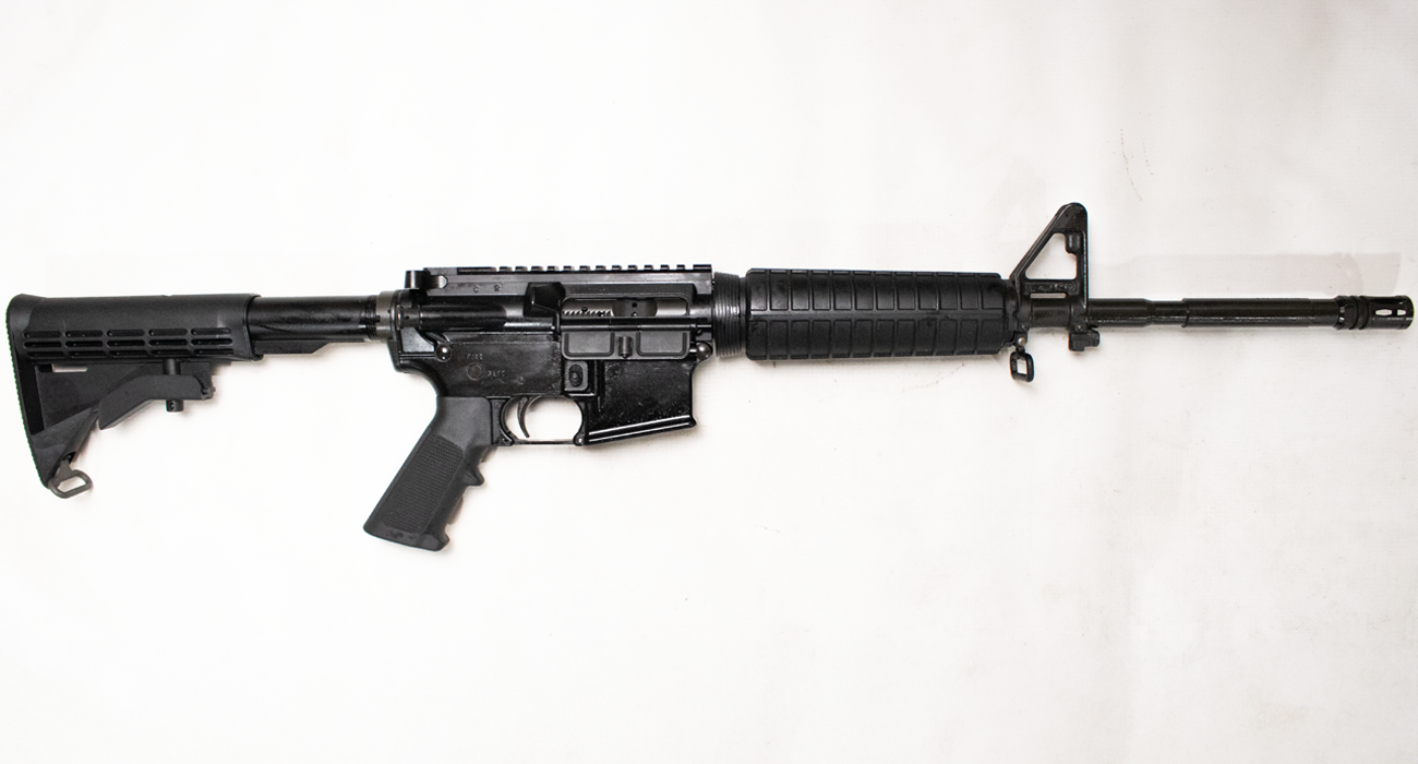 Colt LE6920 M4 Carbine 5.56mm Police Trade-In Semi-Auto Rifle with Flat-Top (Magazine Not Included)