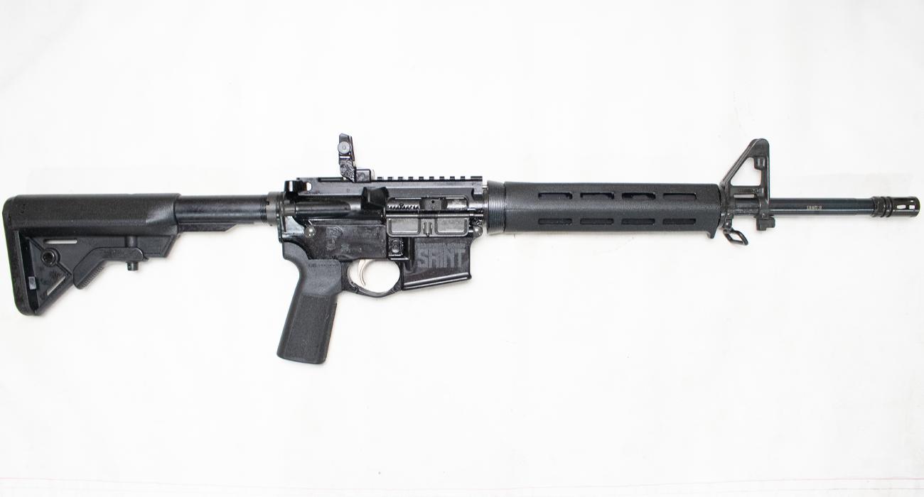 Springfield Saint 5.56mm Police Trade-In Semi-Auto Rifle with B5 Systems Furniture (Magazine Not Included)