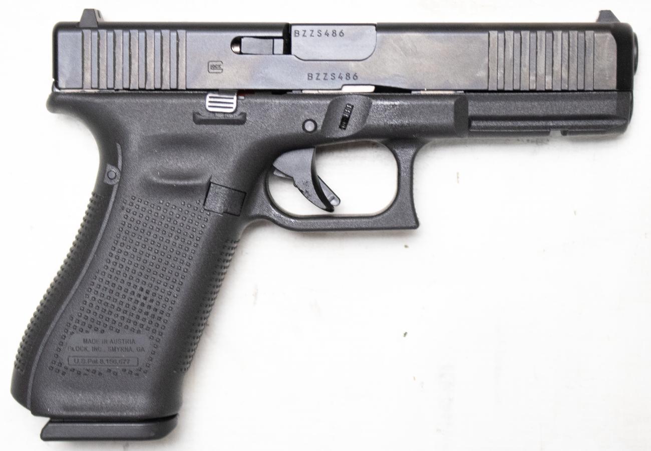 Glock 17 Gen5 9mm Police Trade-In Semi-Auto Pistol with Front Accessory Rail