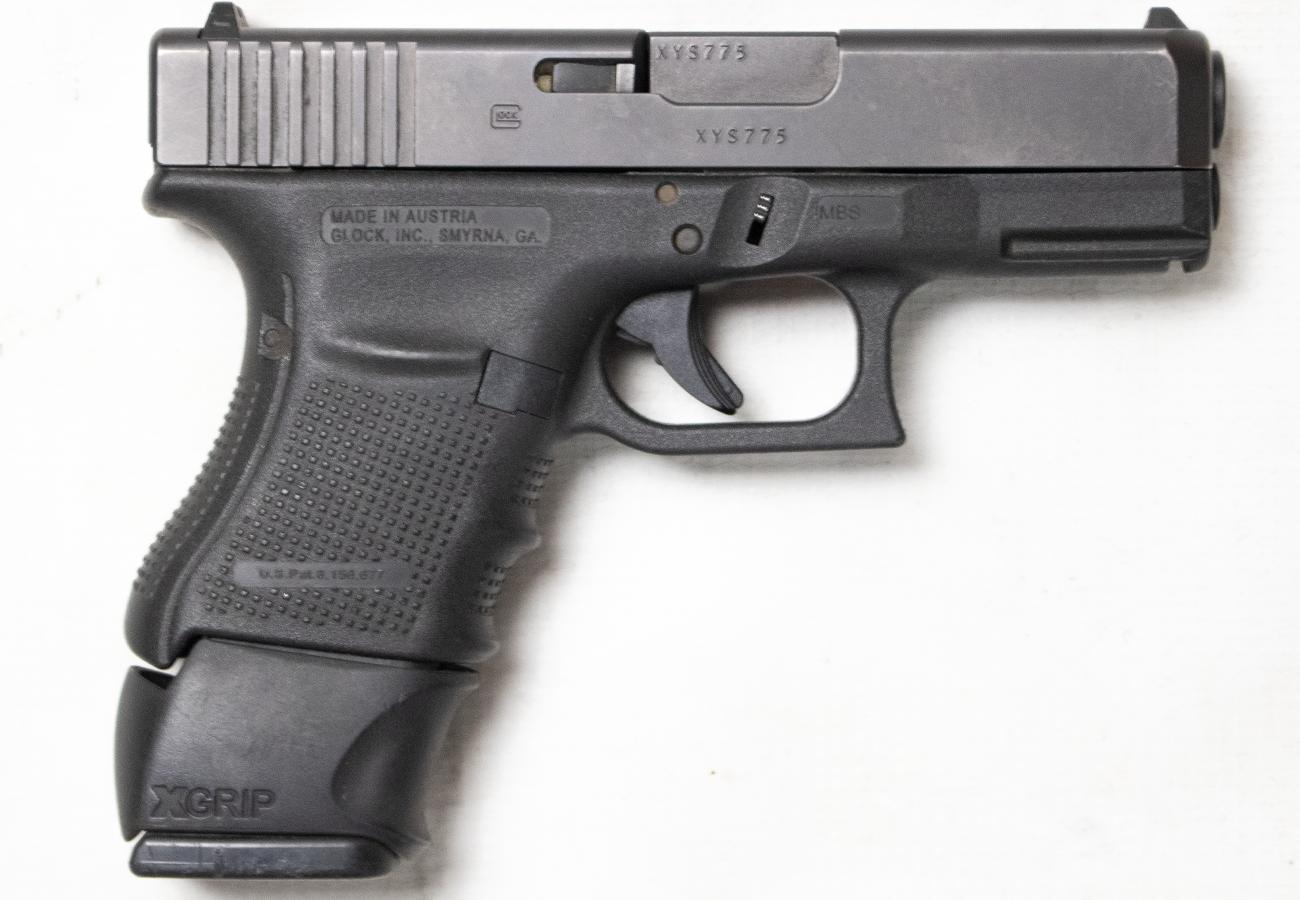 Glock 30 Gen4 .45ACP Police Trade-In Semi-Auto Pistol with Grip Extension