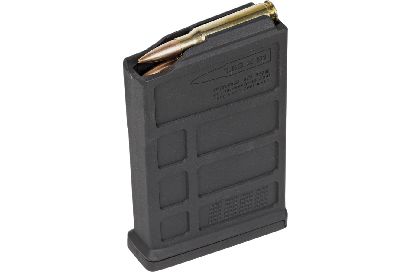 Magpul PMAG Black AICS 10rd 6.5 Creedmoor/308 Win/7mm-08 Rem/260 Rem/243 Win/7.62x51mm NATO for Short Bolt Action Rifles