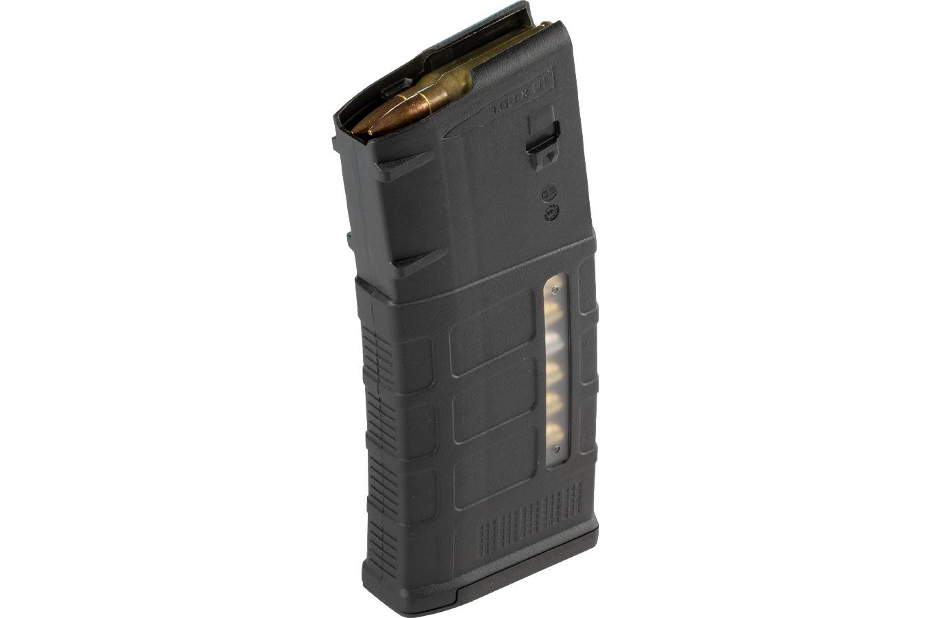 Magpul PMAG GEN M3 25rd Detachable w/Capacity Window 308 Win/7.62x51mm NATO Fits AR-10/M110/SR25 Black Polymer