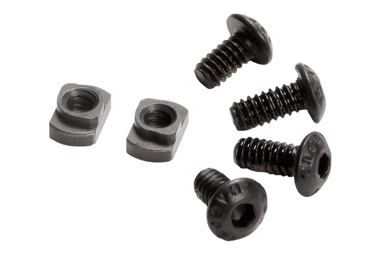 Magpul M-LOK T-Nut Replacement Set M-LOK Chromoly Steel Black Manganese Phosphate