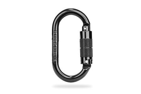 DUAL-ACTION TWIST LOCK CARABINER