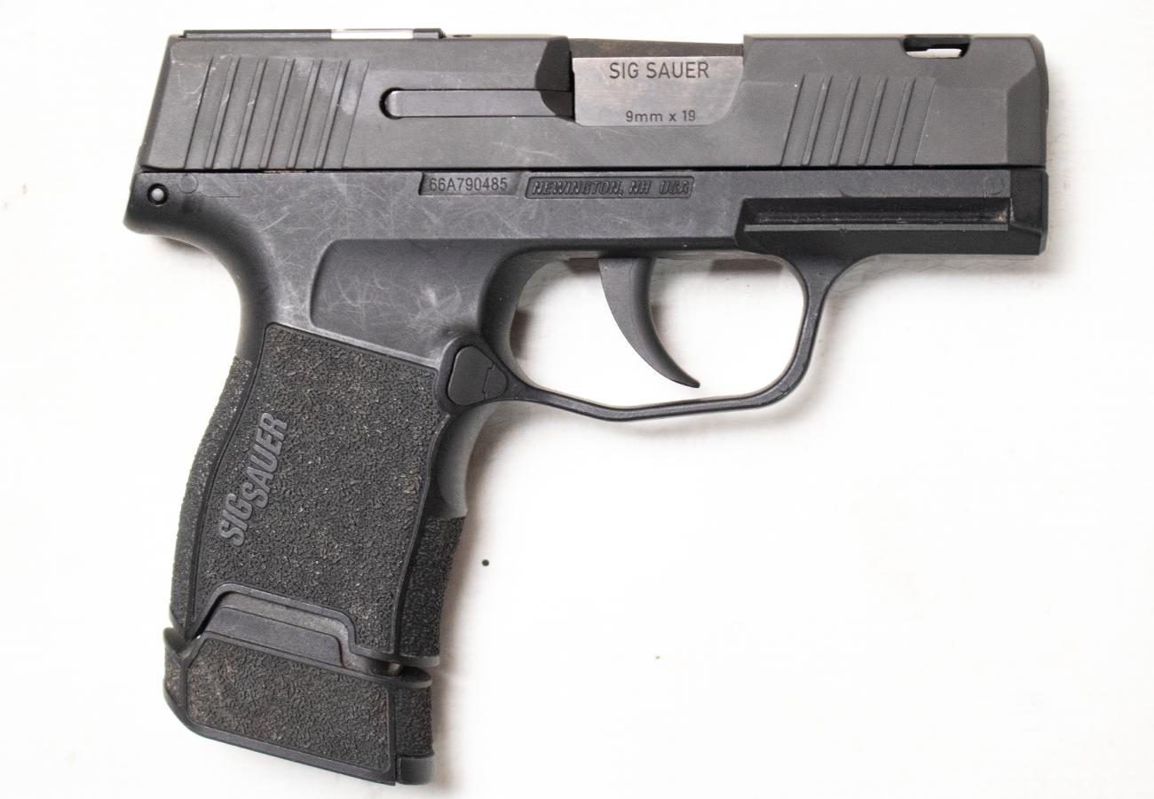 Sig Sauer P365 SAS 9mm Police Trade-In Semi-Auto Pistol with FT Bullseye Fiber-Tritium Night Sight