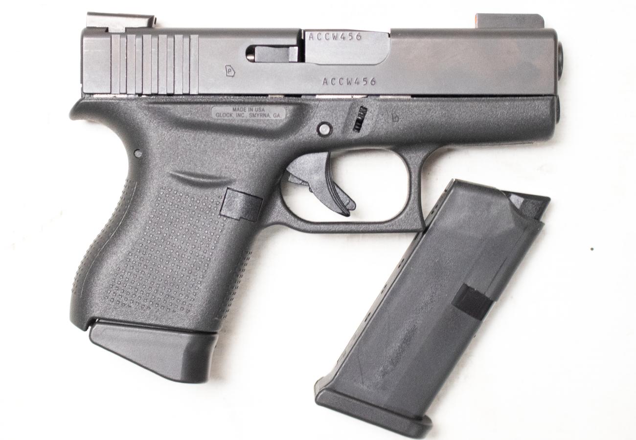 Glock 43 9mm Police Trade-In Semi-Auto Pistol with Extra Magazine