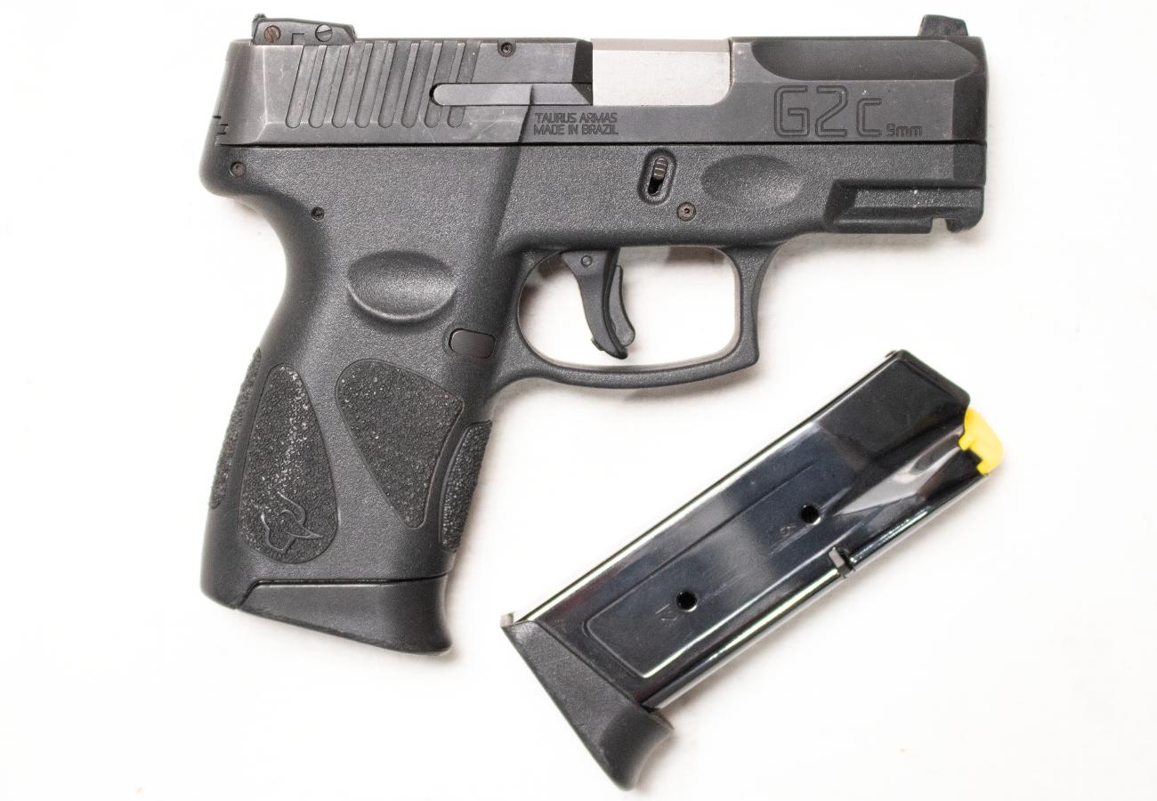 Taurus G2C 9mm Police Trade-In Semi-Auto Pistol with Extra Magazine