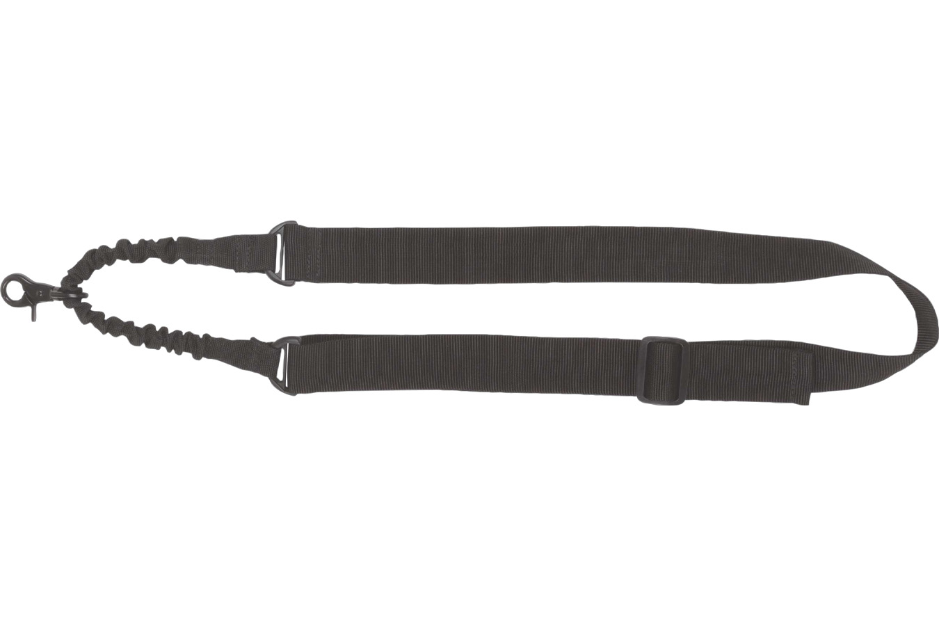 Allen Citadel Single Point Sling Black Webbing Bungee Style with QD Swivel & Scissor Attachment Hook