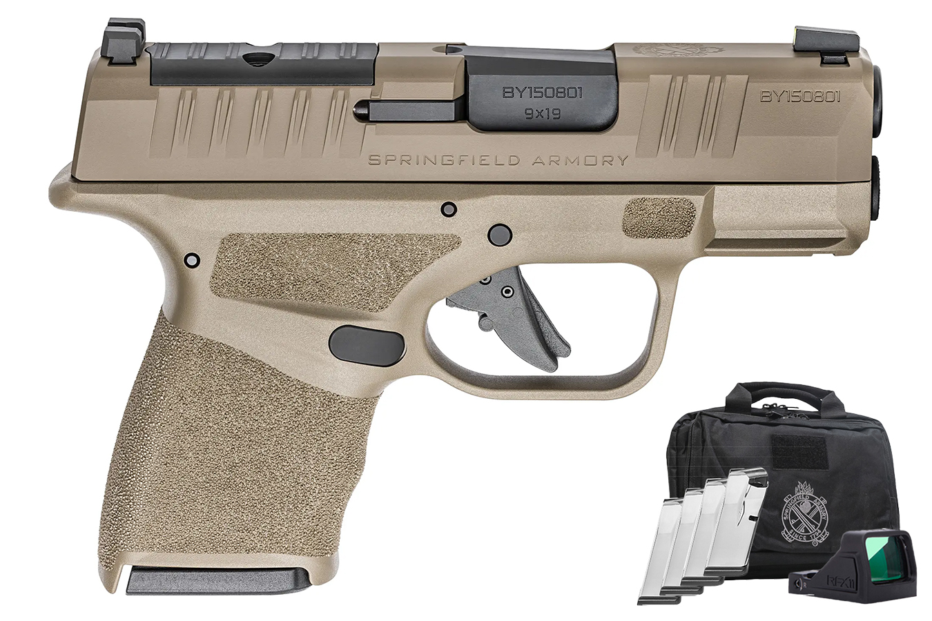 SPRINGFIELD HELLCAT MICRO-COMPACT 9MM PISTOL GEAR UP PACKAGE