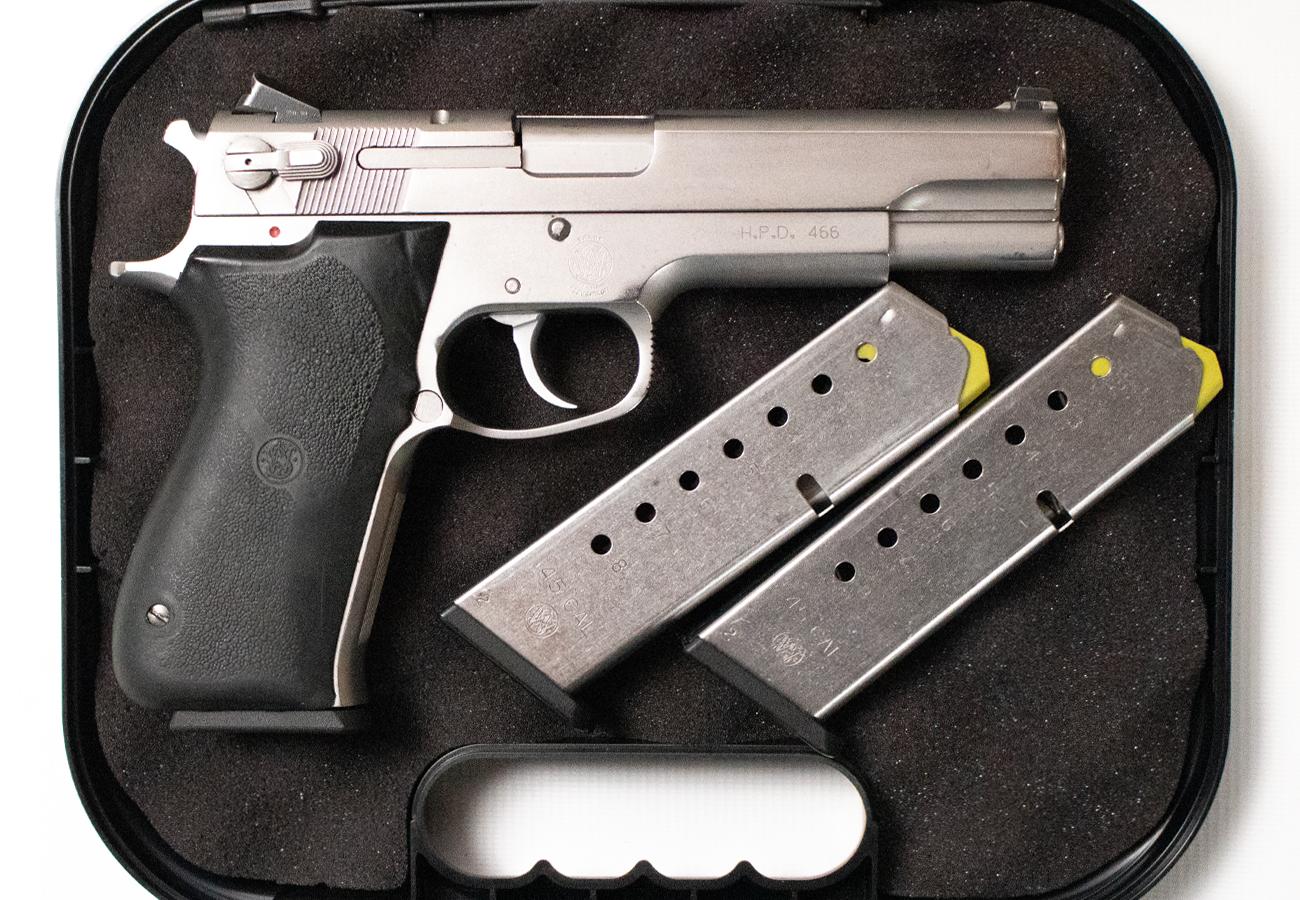 Smith & Wesson 4506-1 45ACP Used Semi-Auto Pistol with Three Magazines