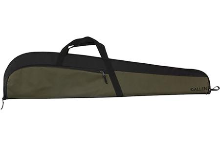 ALLEN COMPANY Powell Rifle Case 46" Green w/Black Trim 600D Polyester, Foam Padding, Large Accessory Pocket & Lockable Zippers - ALLEN COMPANY