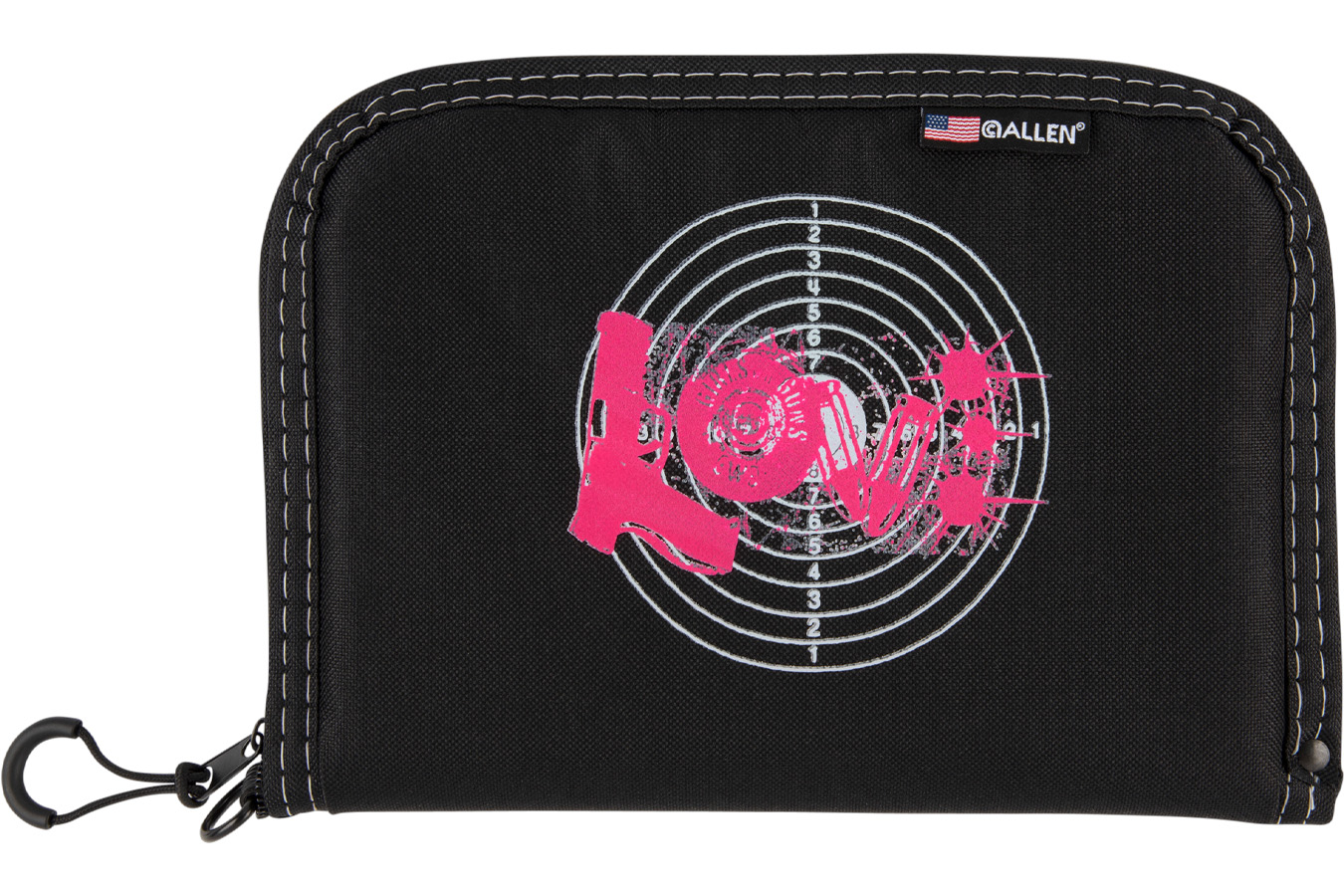 Allen Girls with Guns Love Black w/Pink Love Graphic Polyester Holds Handgun