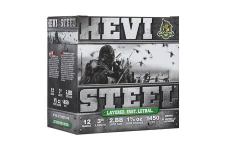 HEVI-STEEL 12GA 3IN 1-3/8OZ #2  #BB STACK