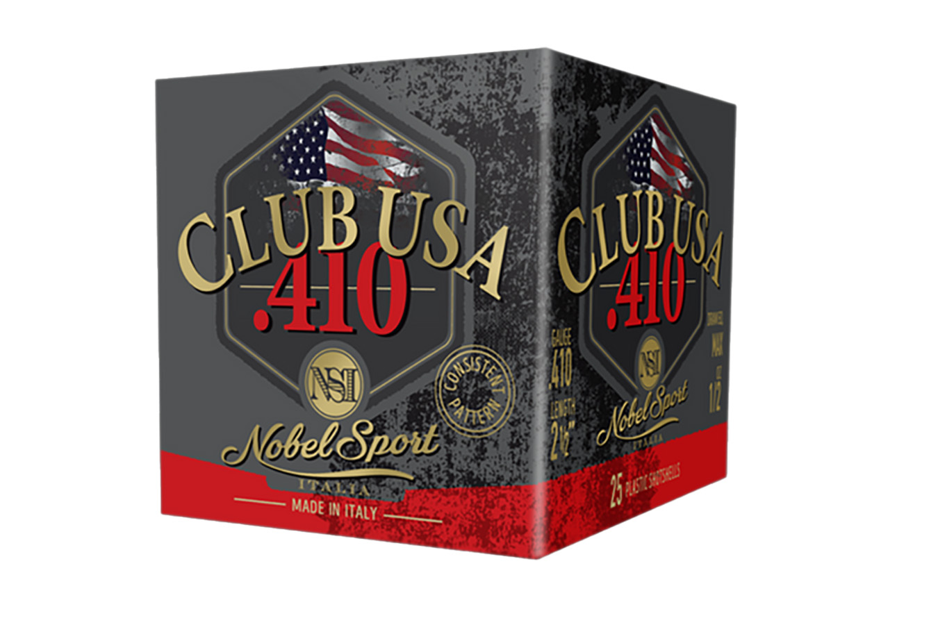 NOBLE CLUB USA 410GA 2.5` 1/2OZ 6SHOT 25RNDS PER BOX