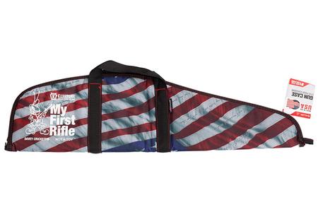 CASE RIFLE CRICKETT PADDED USA USA FLAG CASE