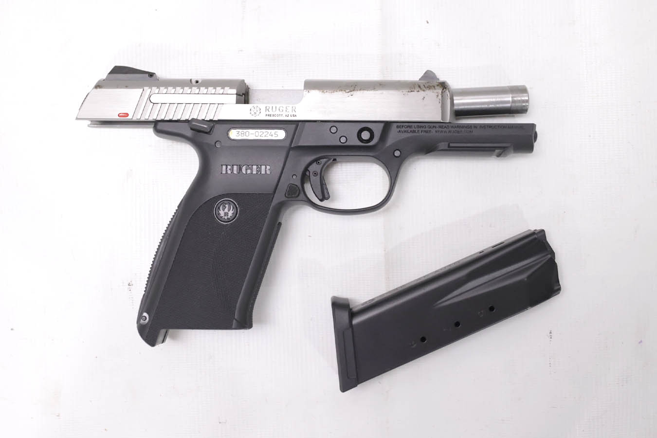 Ruger SR45 45 ACP Police Trade-In Pistol