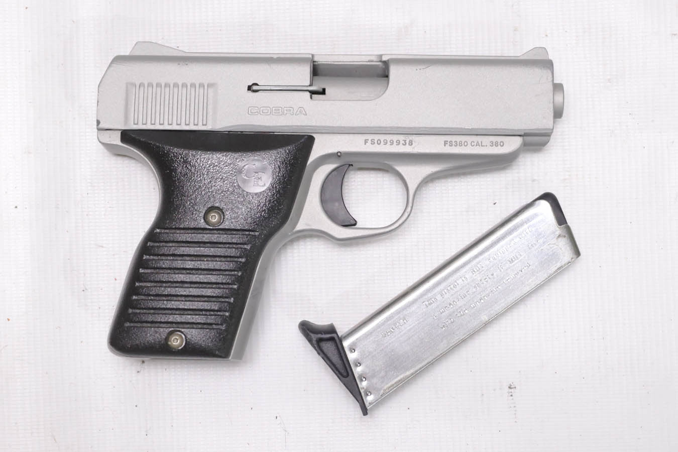 Cobra FS380 .380 ACP Police Trade-In Pistol