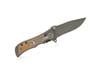 SAFETYVITAL 001 POCKET KNIFE W/DROP POINT BLADE AND WOOD HANDLE