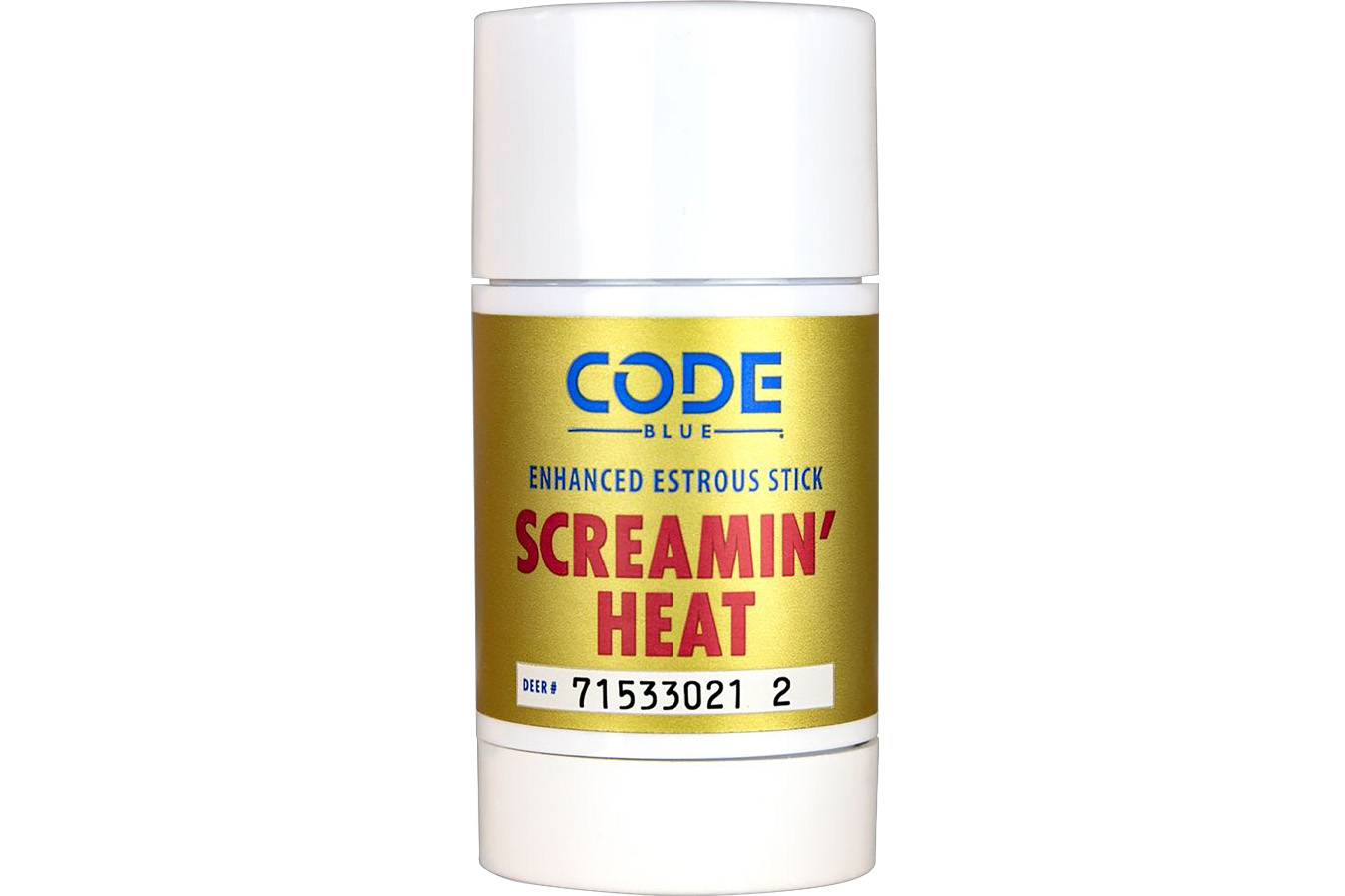 Moultrie Code Blue Screamin' Heat Stick Doe Urine Scent Wax 2.60 oz Scent Stick