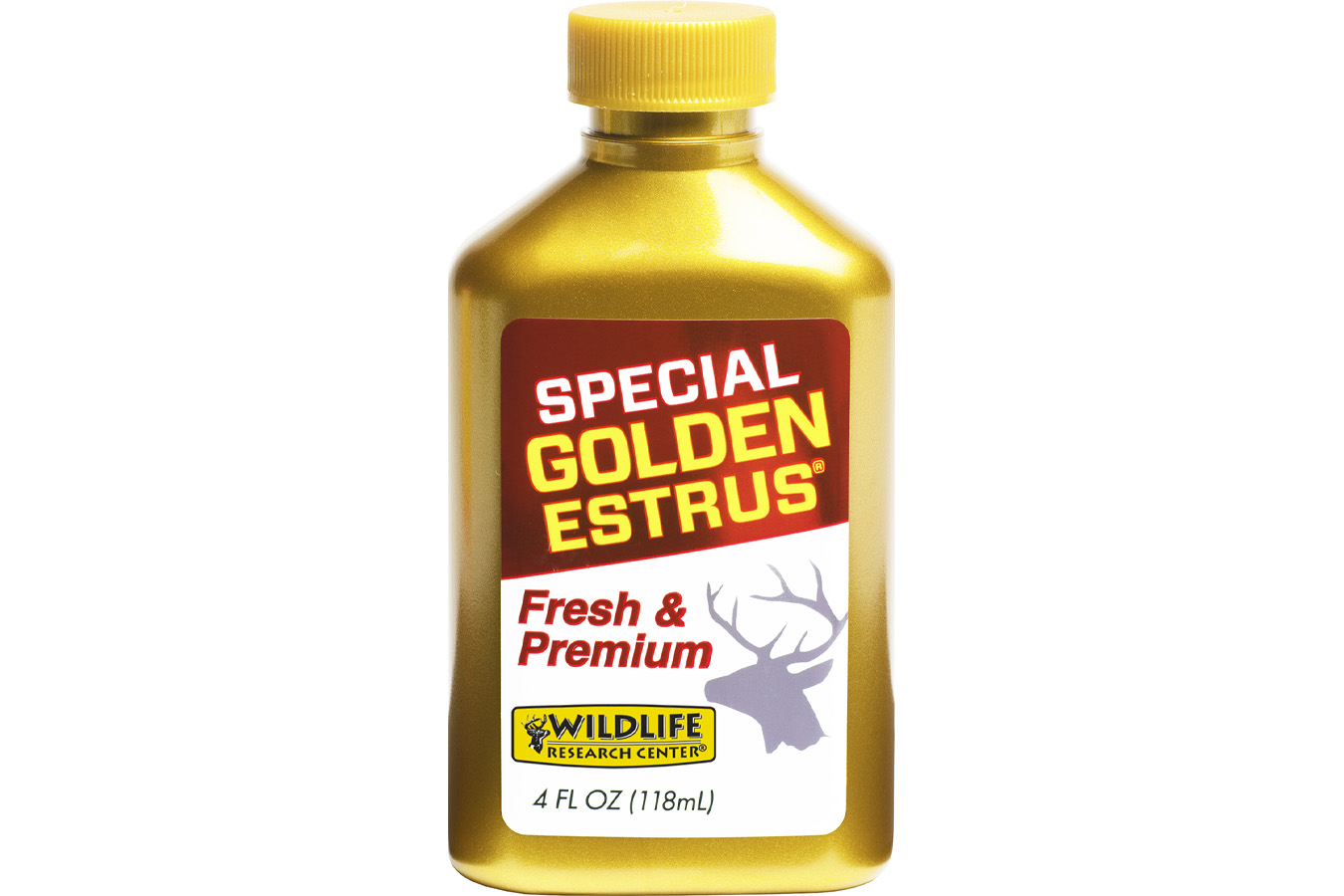 Wildlife Research Special Golden Estrus Buck Lure Deer Attractant Doe In Estrus Scent 4 oz Bottle