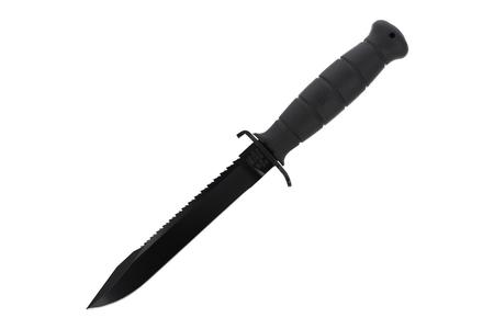 FIELD KNIFE 81 BLACK (W/SAW)	 