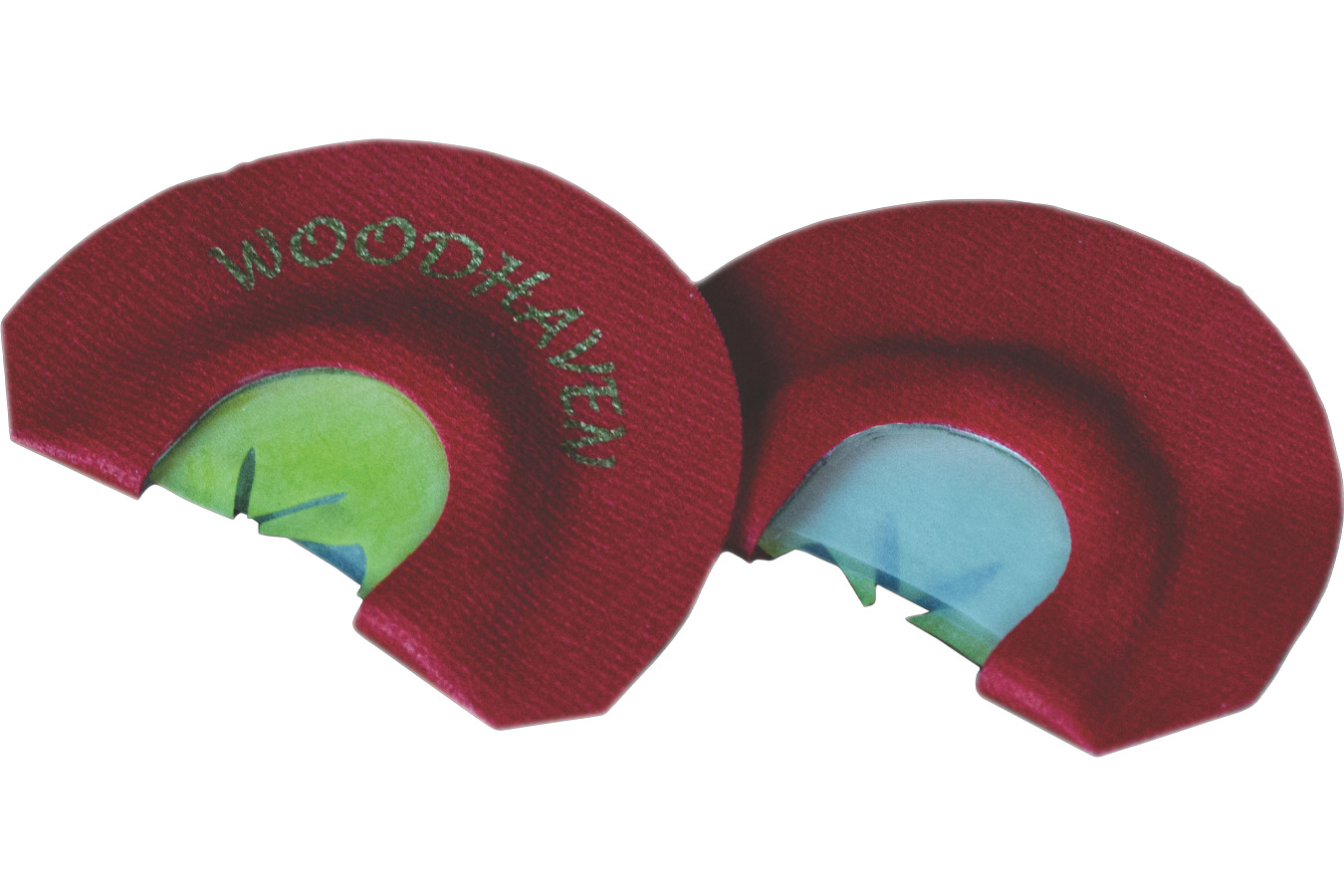 Woodhaven Raspy Red Reactor Diaphragm Call Triple Reed Attracts Turkeys Red