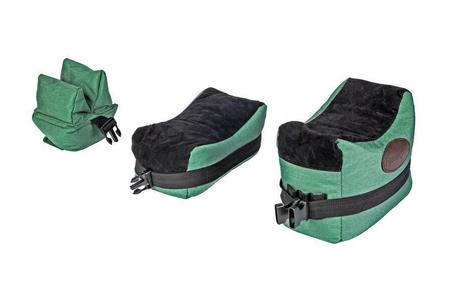 REMINGTON Benchrest Shooting Bag Empty Green Cordura 3 Bags - REMINGTON