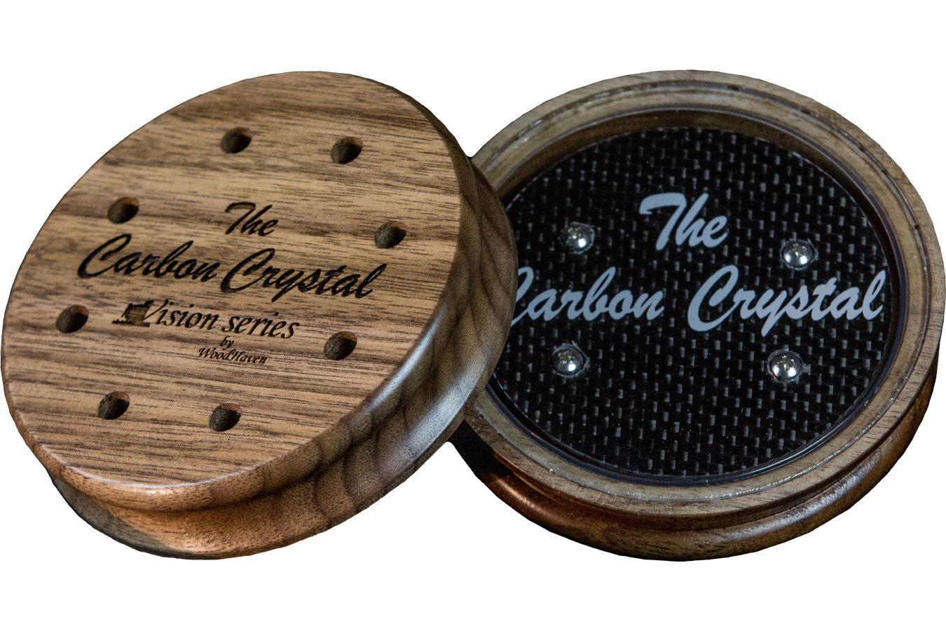 Woodhaven Carbon Crystal Friction Call Attracts Turkeys Brown Crystal/Walnut