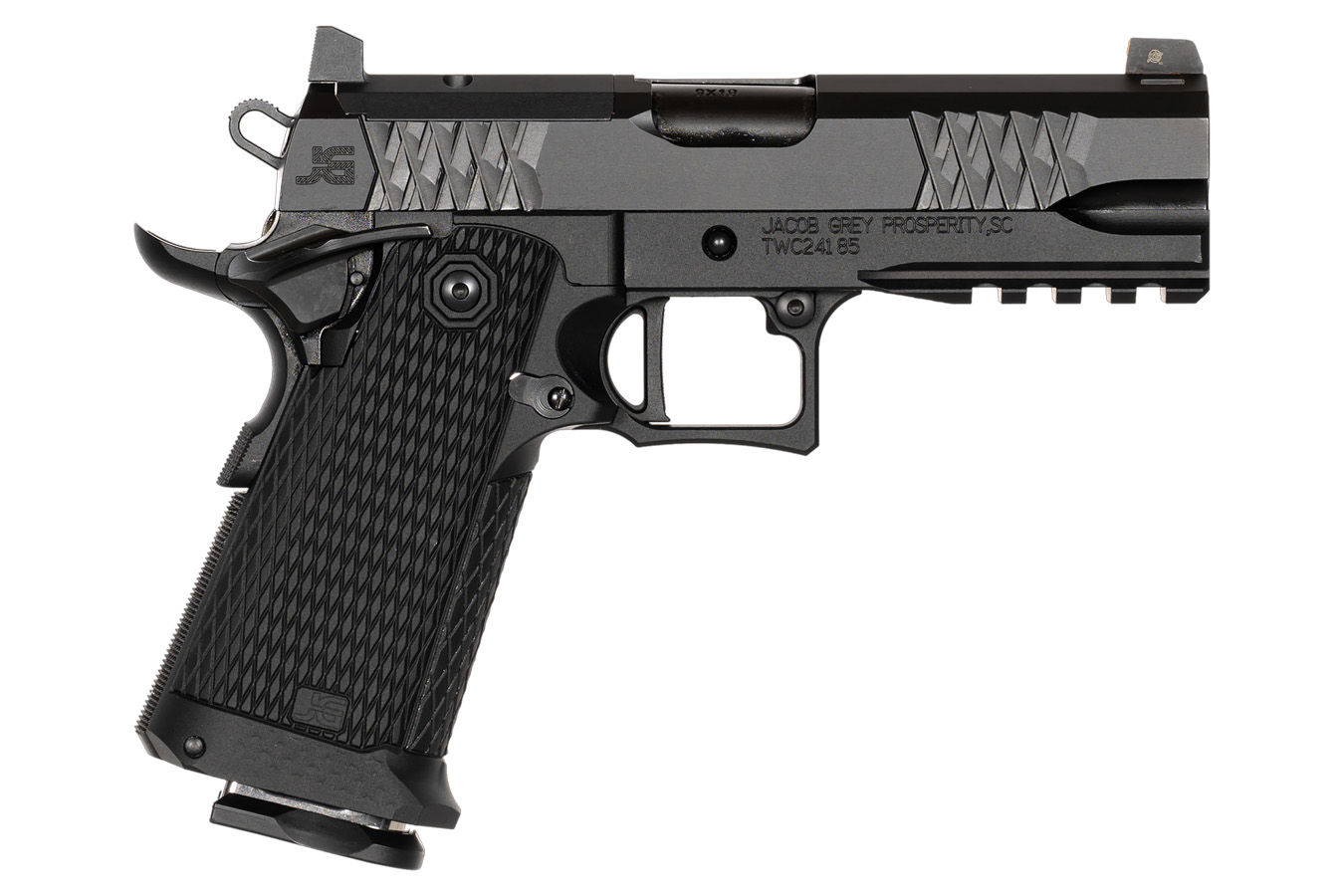 JACOB GREY 9MM, 4.25`, 2X17RD, BLACK