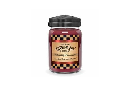 CANDIED CRANBERRY PUNCH 10 OZ CANDLE