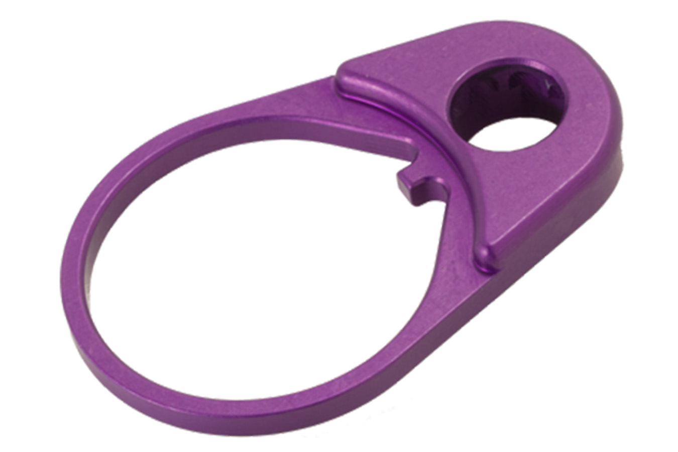 TIMBER CREEK QUICK DISCONNECT END PLATE PURPLE ANODIZED  