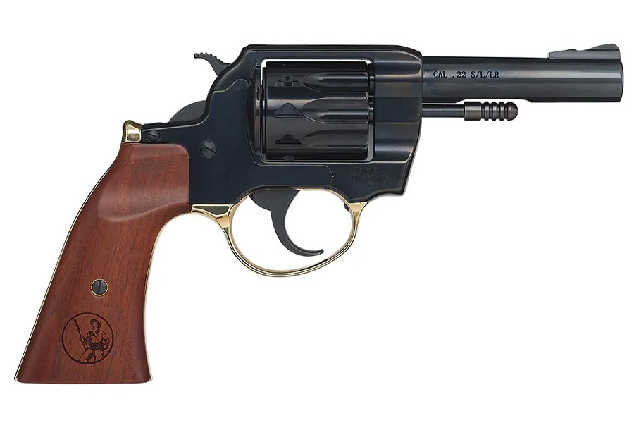 Henry Golden Boy 22 LR Revolver with Wooden Gunfighter Grips