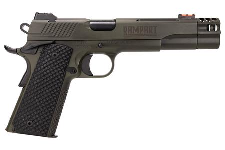 RAMPART 45 ACP COMP OD GREEN G10 GRIPS 1X8