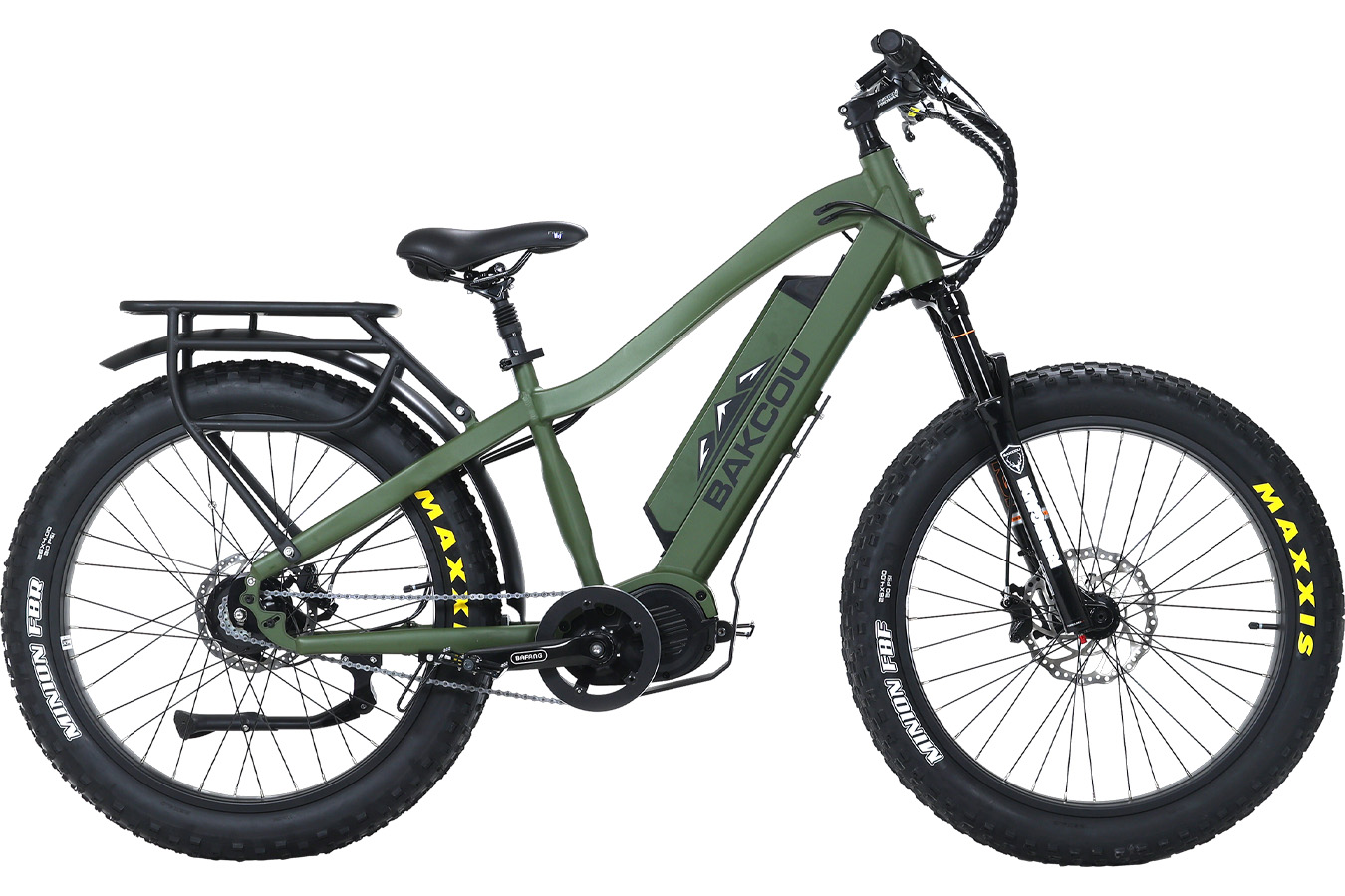 Bakcou E-bikes Mule Jager Matte Army Green 18