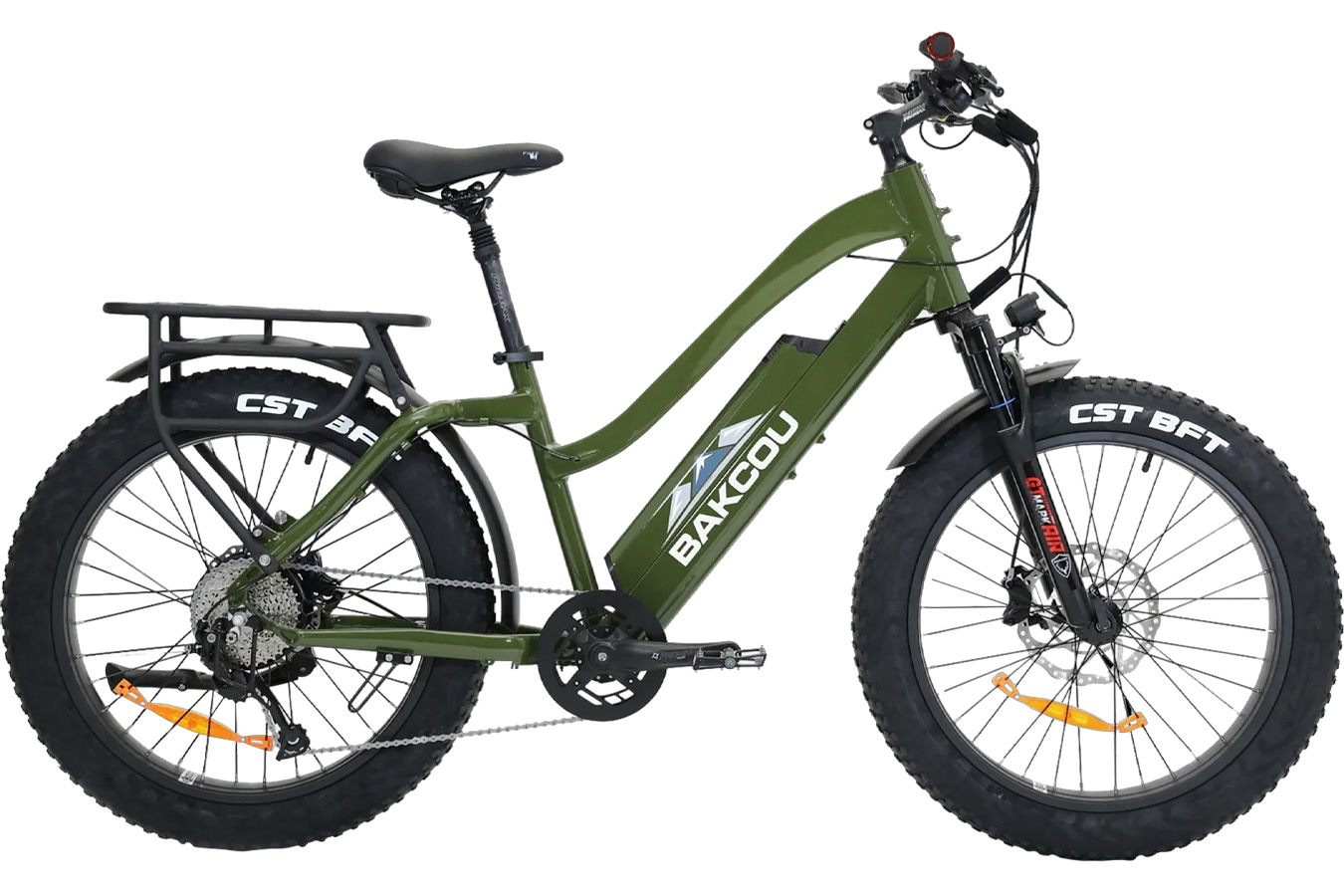 Bakcou E-bikes Flatlander ST 24 Gloss Army Green 18