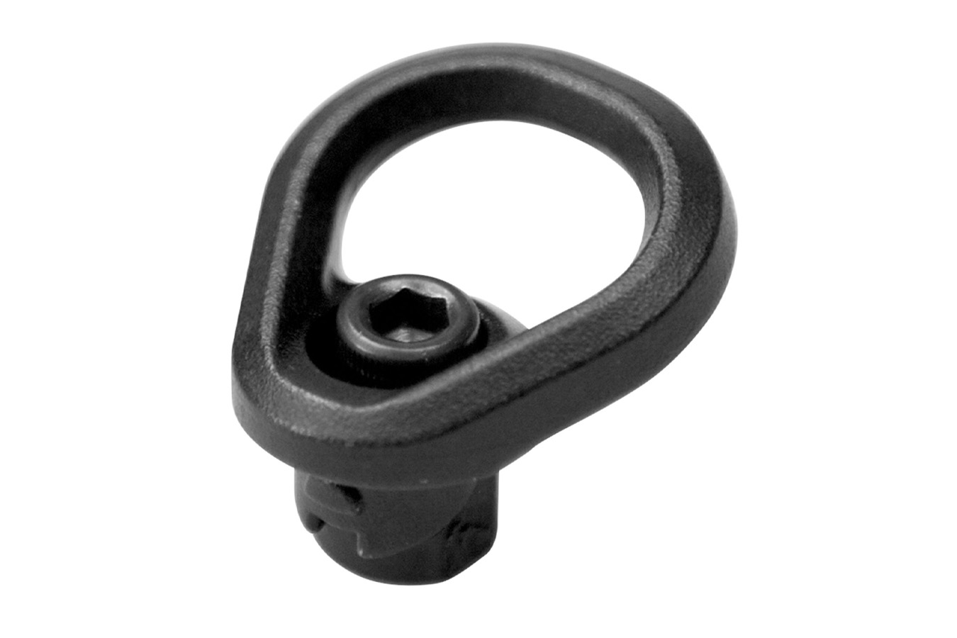 Magpul QD Paraclip Adapter made of Steel with Melonite Black Finish for QD Swivel Sockets