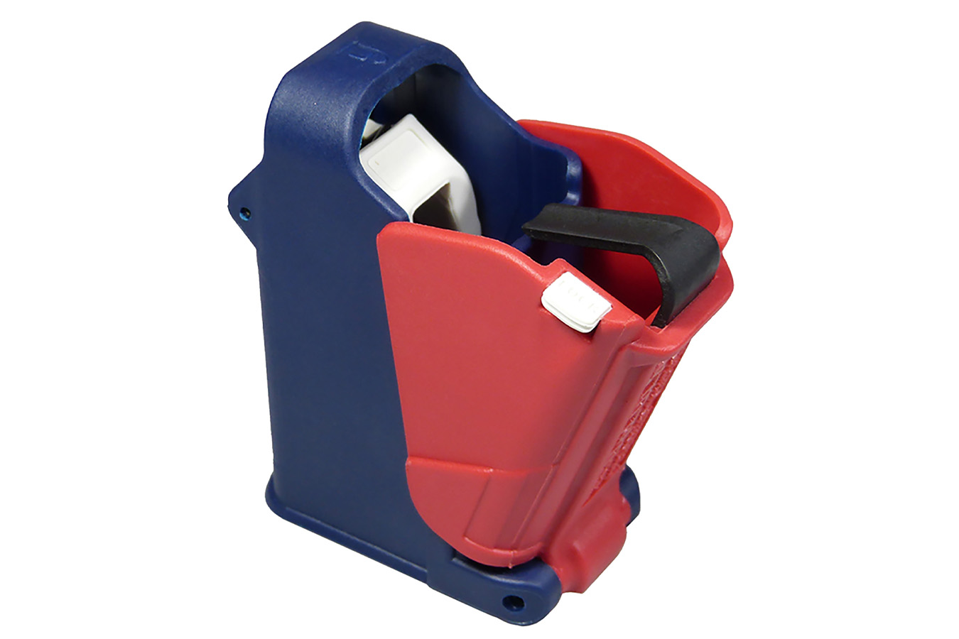 Maglula  LULA Loader & Unloader Double Stack/Single Stack Red/White/Blue Polymer 9mm Luger/ 45 ACP