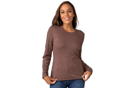 WOMENS CLOUD KNIT ACTIVE WEAR LS TEE