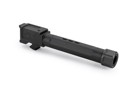 ZP - G19 GEN 1-5 BARREL - PORTED  THREADED V2 - TOP PORT - BLACK NITRIDE  