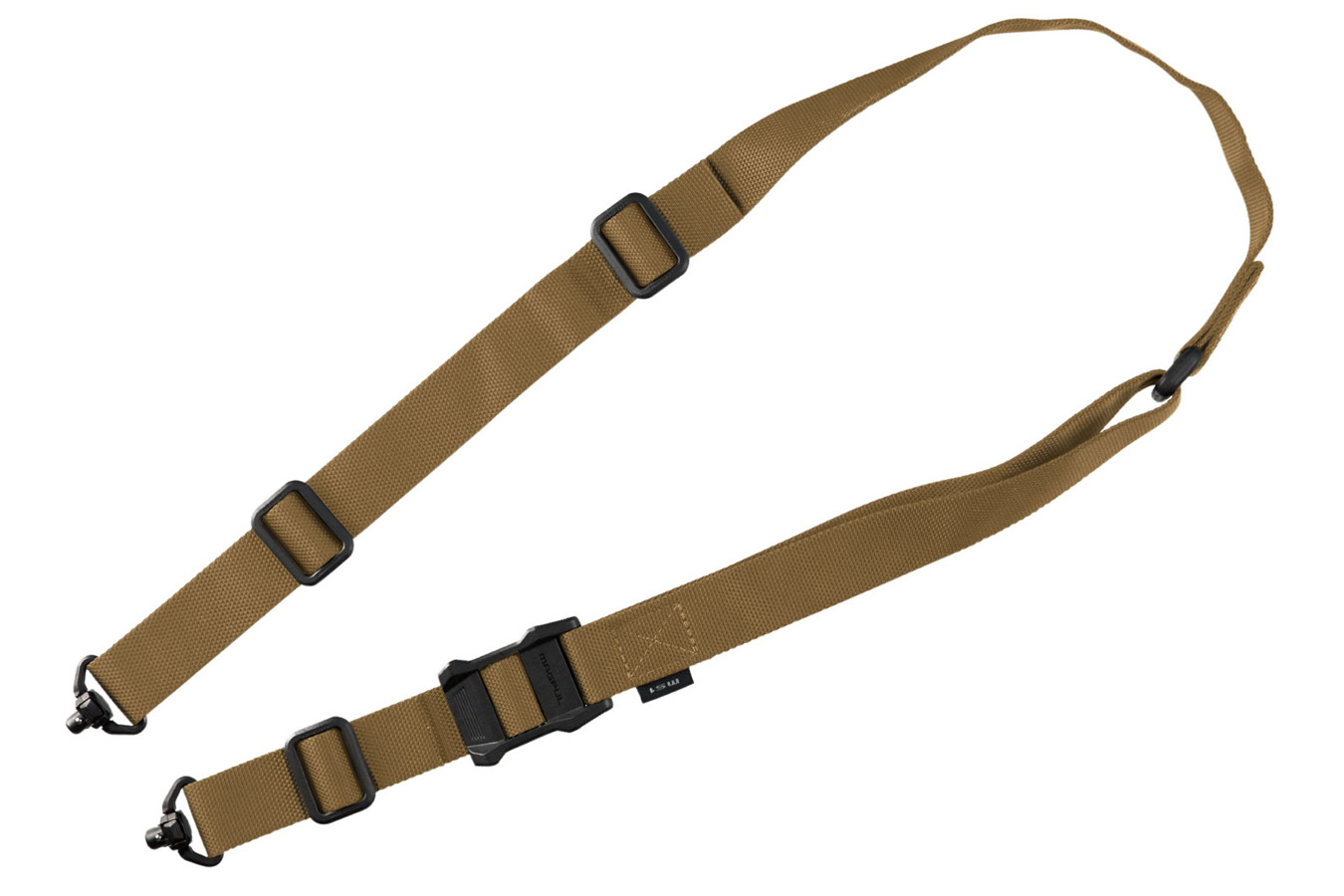 Magpul MS1 QDM Sling, Nylon Webbing, Coyote Finish, Adjustable Two-Point Design & Swivel