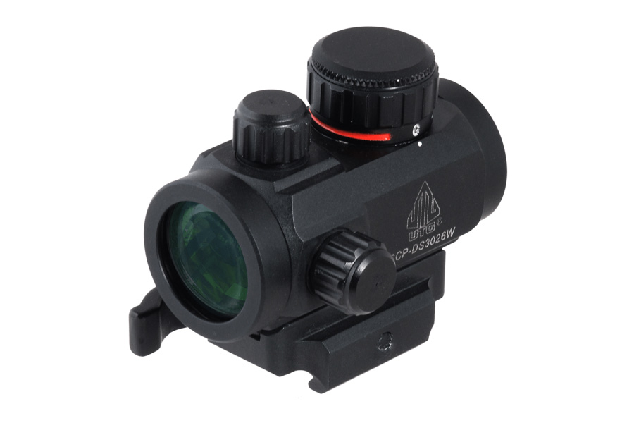 Leapers UTG 2.6in ITA Red/Green CQB Micro Dot with Integral QD Mount