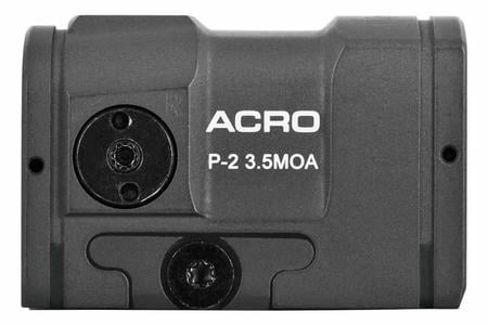 ACRO P-2 SNIPER GREY 3.5MOA RED DOT REFLEX SIGHT WITH INTEGRATED ACRO INTERFACE