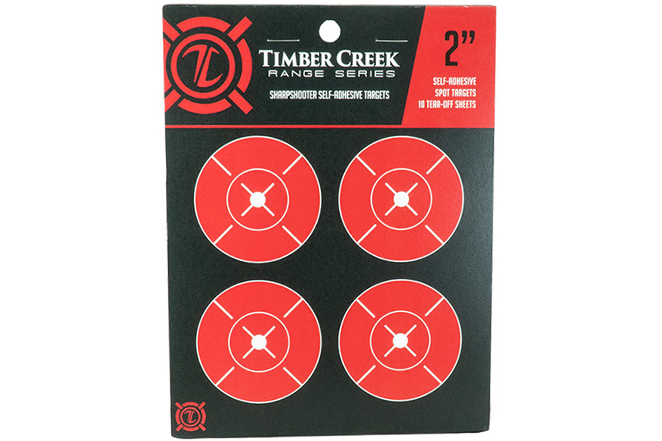 TIMBER CREEK 2IN SELF-ADHESIVE TARGET 10 SHEET