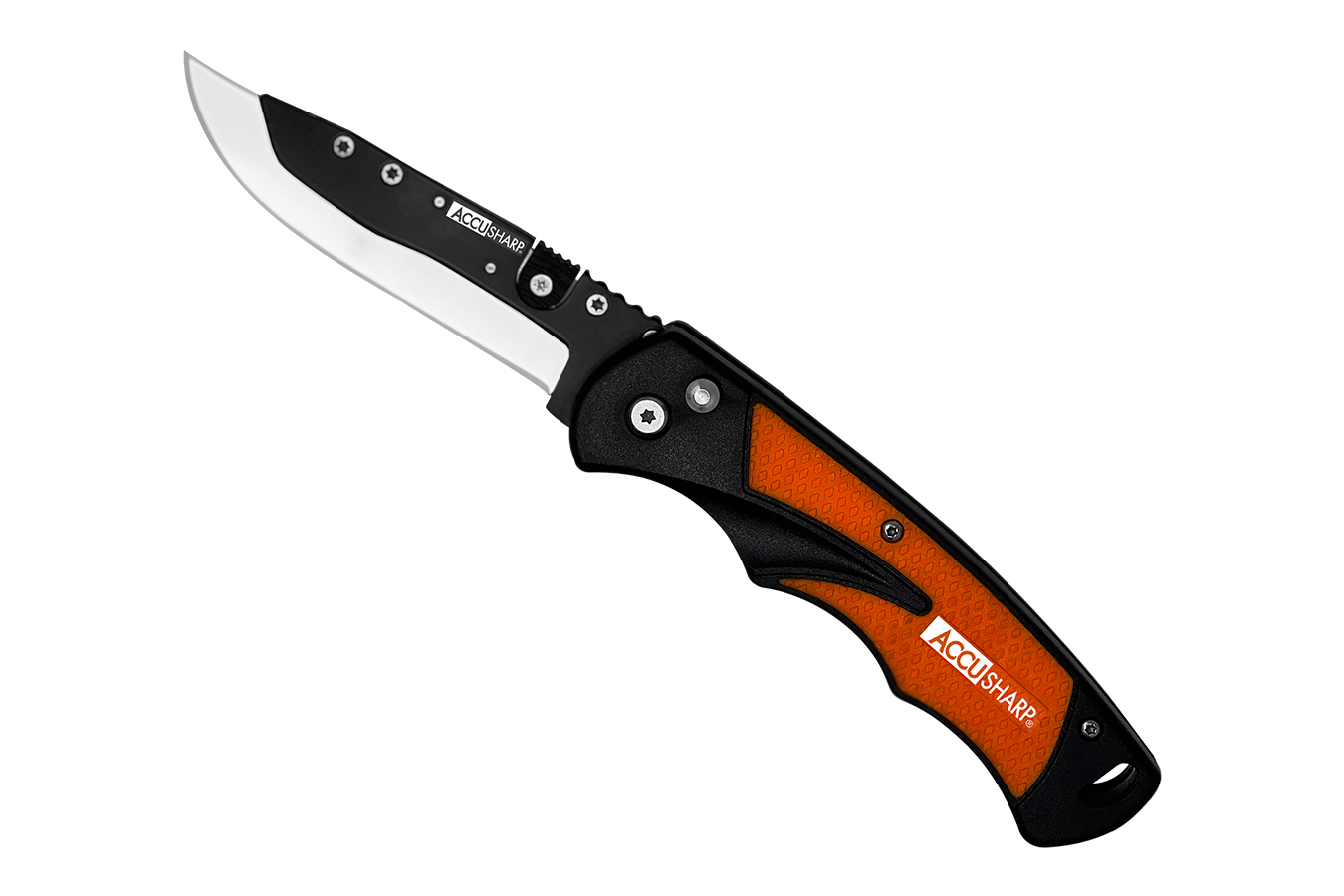 Accusharp/fortuneprodinc Replaceable Blade Razor 3.5 Inch Folding Knife w/ 2 Replacement Blades