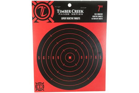 7IN SELF-ADHESIVE REACTIVE TARGET 10 SHEET