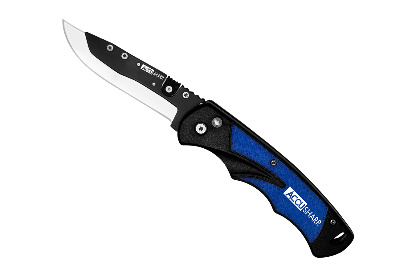 Accusharp/fortuneprodinc Replaceable Blade Razor 3.5 Inch Folding Knife w/ 2 Replacement Blades