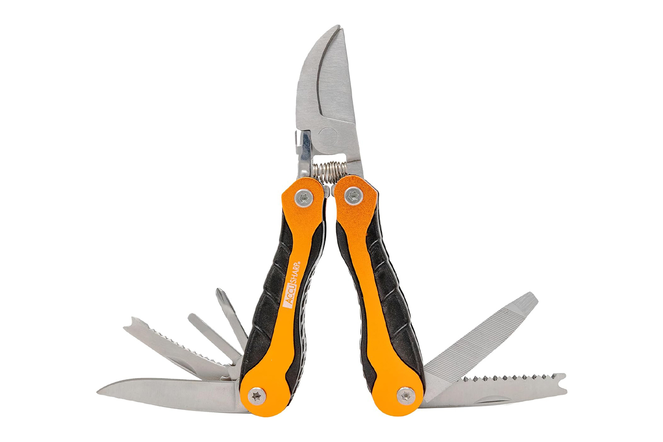 Accusharp/fortuneprodinc portsman's Black/Orange Folding Tool