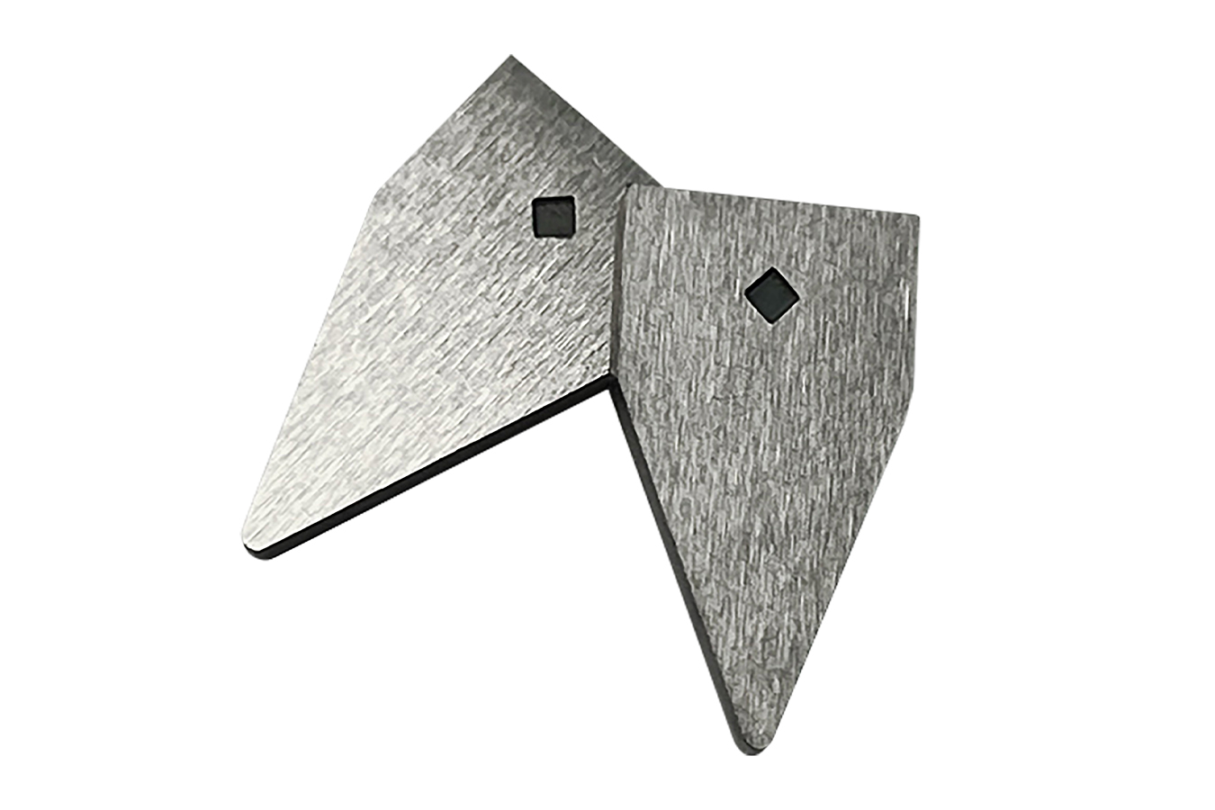 Accusharp/fortuneprodinc Replacement Sharpening Blades Tungsten Carbide Blade Gray 2 Blades