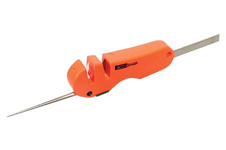 4-IN-1 SHARPENER HAND HELD COARSE TUNGSTEN SHARPENER ORANGE